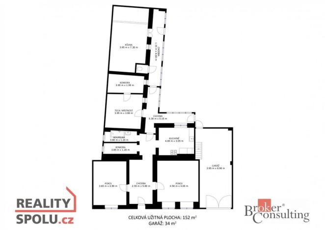 Prodej rodinného domu, Kunkovice, 152 m2