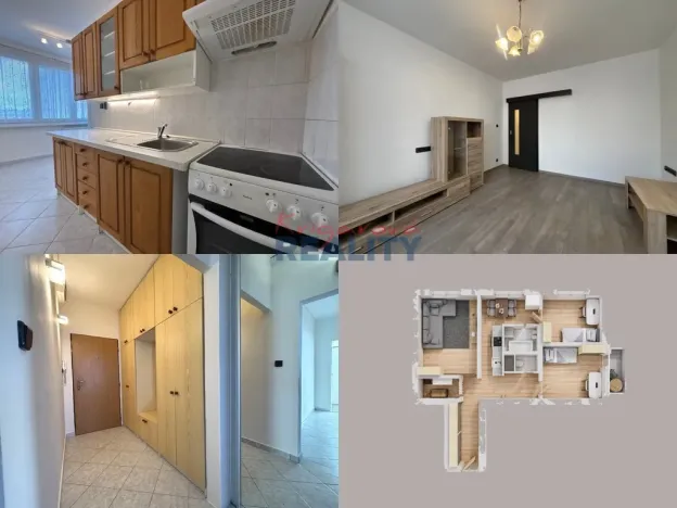 Prodej bytu 3+1, České Budějovice - České Budějovice 3, Čéčova, 63 m2