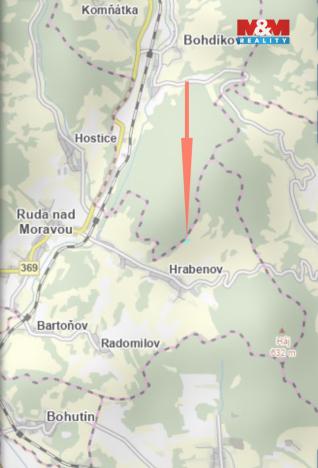 Prodej louky, Ruda nad Moravou - Hrabenov, 1828 m2