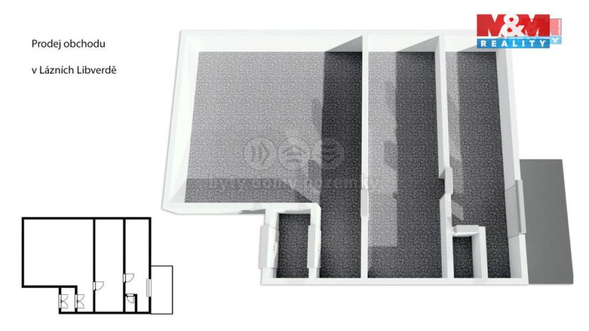 Prodej obchodního prostoru, Lázně Libverda, 120 m2