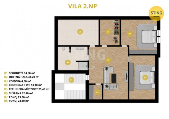 Prodej vily, Luže - Radim, 700 m2