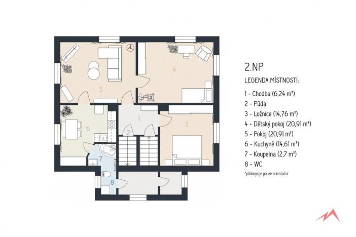 Prodej rodinného domu, Děčín - Děčín XXXI-Křešice, Vítězství, 225 m2