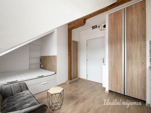 Pronájem bytu 1+kk, Praha - Košíře, Holečkova, 19 m2