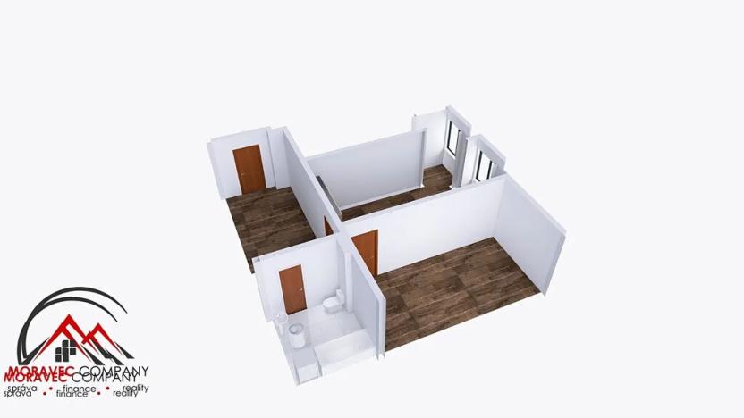 Pronájem bytu 2+kk, Ostrava, Palackého, 77 m2