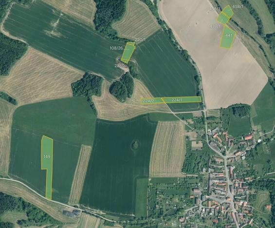 Prodej louky, Soběšice, 111740 m2