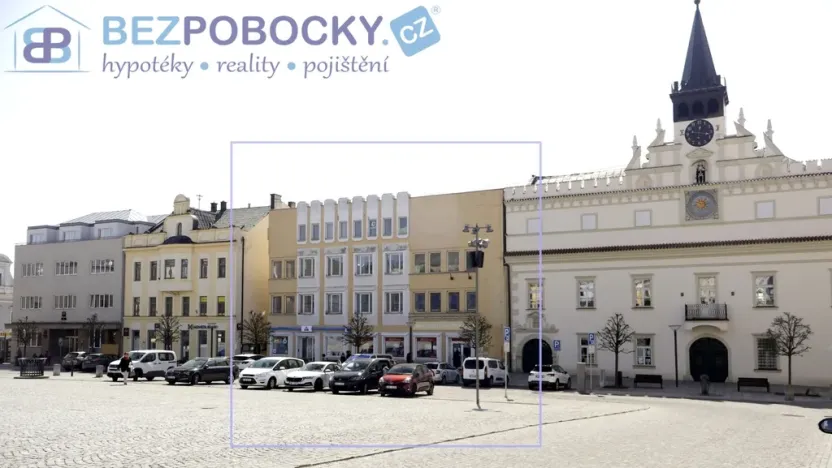 Pronájem kanceláře, Havlíčkův Brod, Havlíčkovo náměstí, 32 m2