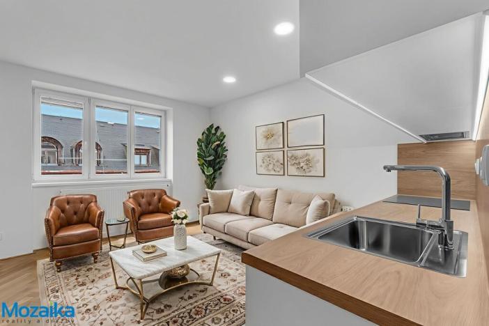 Pronájem bytu 3+kk, Lanškroun - Lanškroun-Vnitřní Město, nám. J. M. Marků, 65 m2