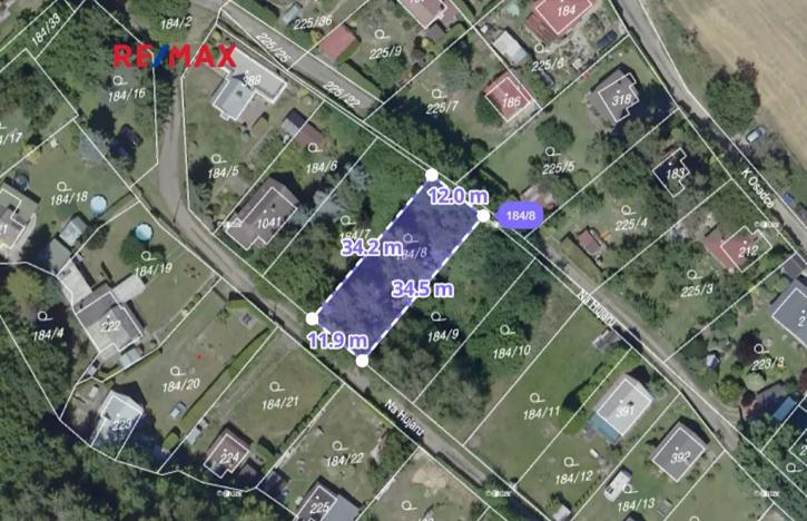 Prodej pozemku pro bydlení, Babice, 412 m2