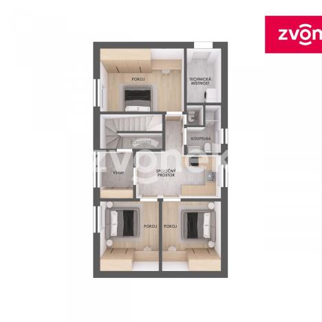 Prodej komerční nemovitosti, Zlín, Středová, 230 m2