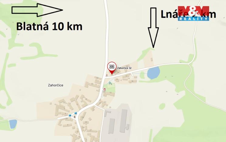 Prodej chalupy, Lnáře - Zahorčice, 110 m2