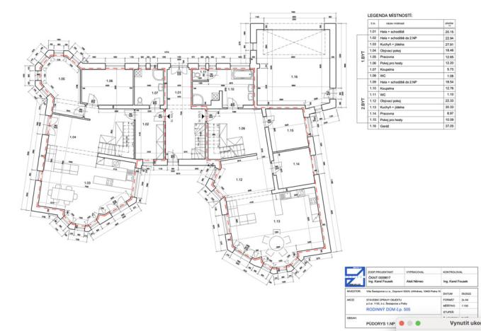 Prodej vícegeneračního domu, Šestajovice, Ve Vilkách, 460 m2