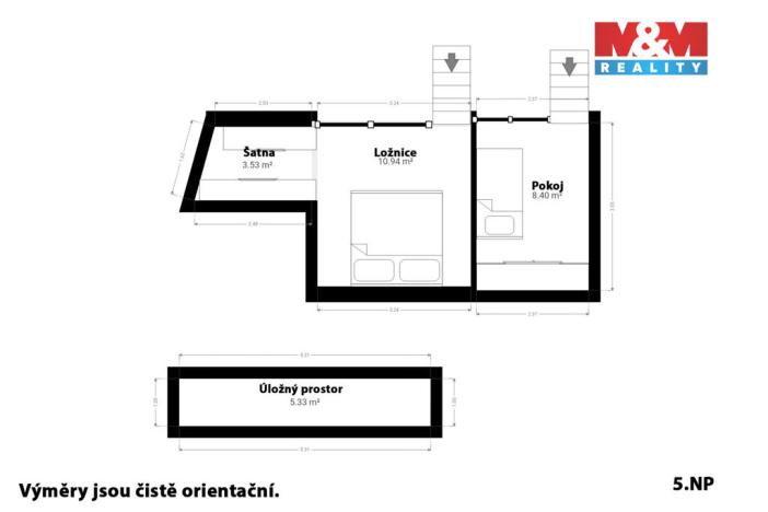 Prodej bytu 2+kk, Klatovy - Klatovy III, Husovo náměstí, 78 m2
