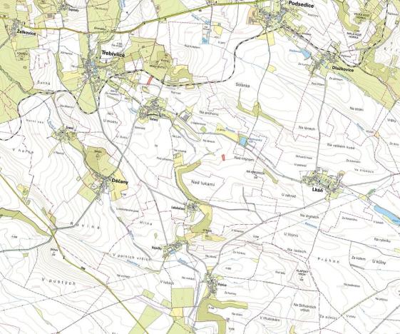 Prodej podílu pole, Děčany, 4184 m2