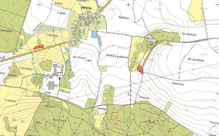 Prodej louky, Zdechovice, 4762 m2