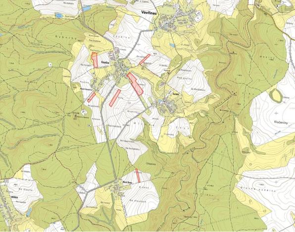 Prodej podílu pole, Vavřinec, 41535 m2