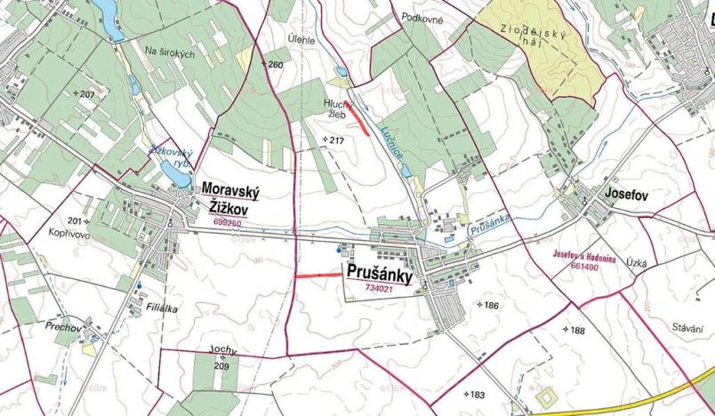 Prodej pole, Prušánky, 4991 m2