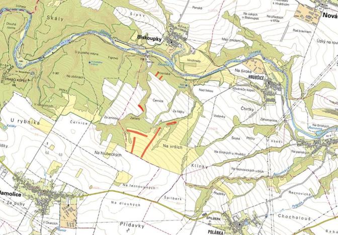 Prodej louky, Ivančice, 9029 m2