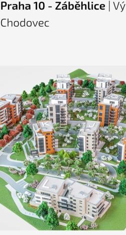 Prodej bytu 2+kk, Praha, 54 m2