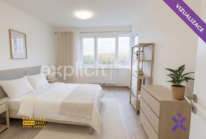Pronájem bytu 2+kk, Zlín, Nad Stráněmi, 63 m2