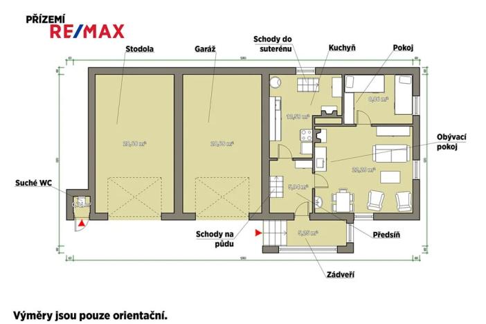 Prodej chalupy, Žihobce, 43 m2