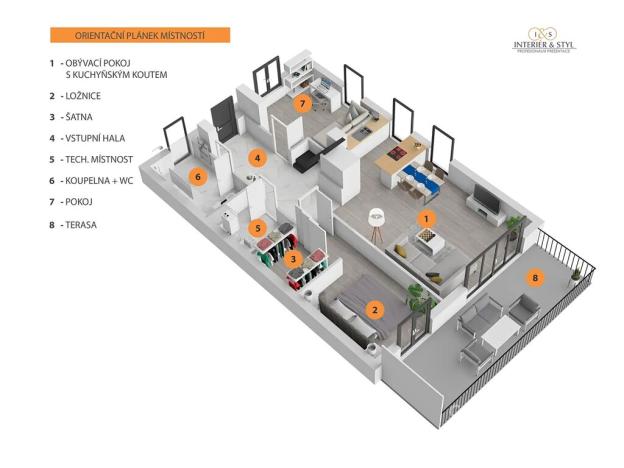 Prodej bytu 4+kk, Lysá nad Labem, Palackého, 126 m2