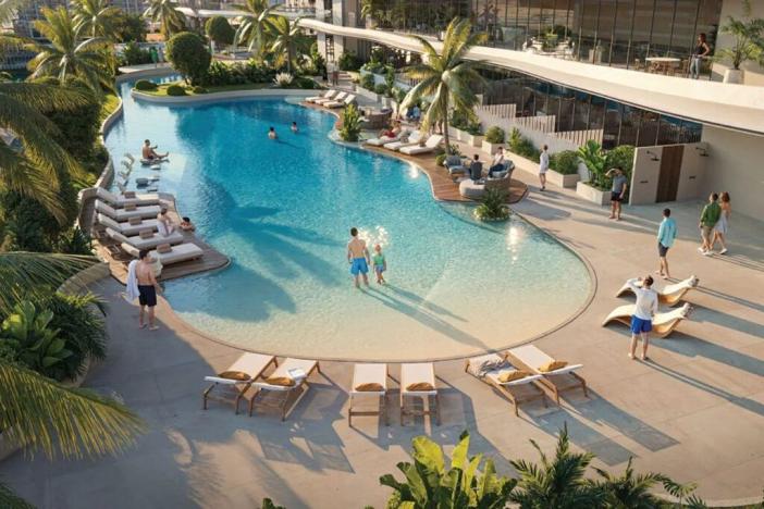 Prodej bytu 2+kk, Dubaj, Spojené arabské emiráty, 77 m2