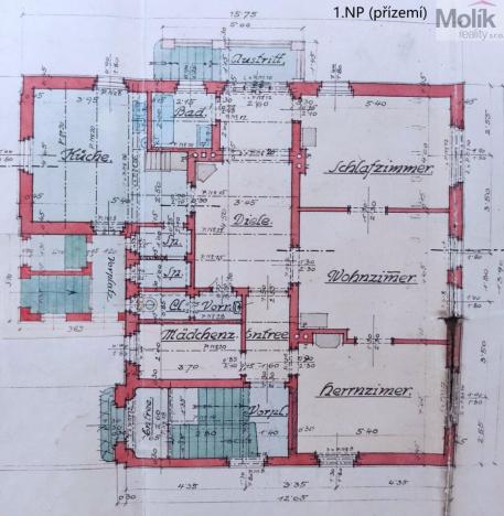 Prodej činžovního domu, Teplice, Nákladní, 472 m2