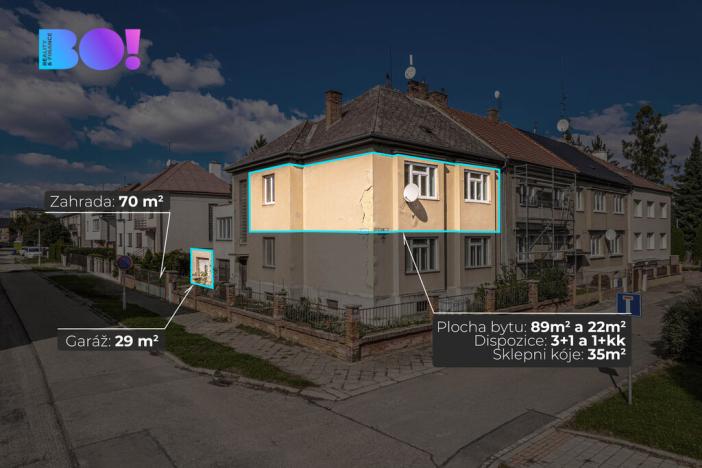 Prodej bytu 4+1, Prostějov, Vrlova, 111 m2