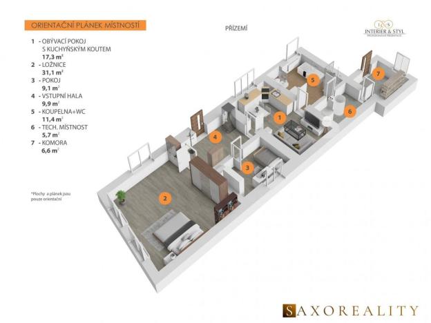 Prodej rodinného domu, Blatno, 92 m2