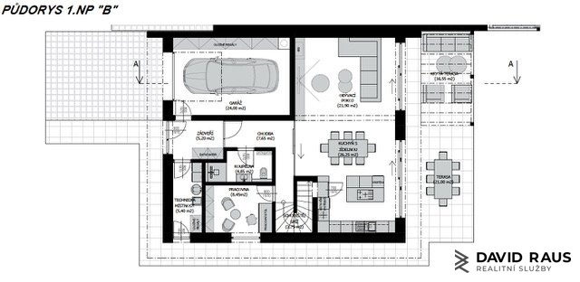Prodej rodinného domu, Klobouky u Brna - Bohumilice, 211 m2