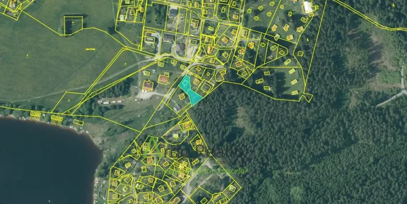 Prodej pozemku pro bydlení, Frymburk, 900 m2