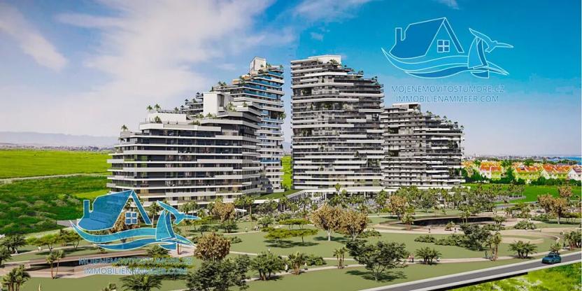 Prodej bytu 2+kk, Trikomo, Kypr, 60 m2