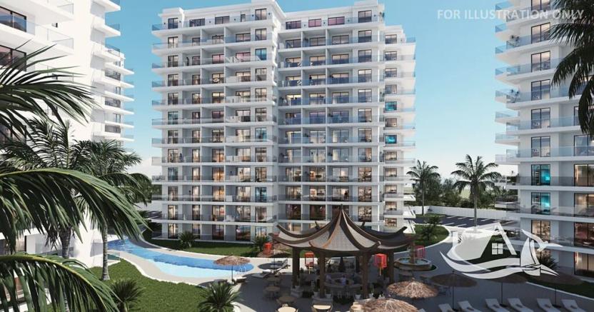 Prodej bytu 3+kk, Trikomo, Kypr, 80 m2