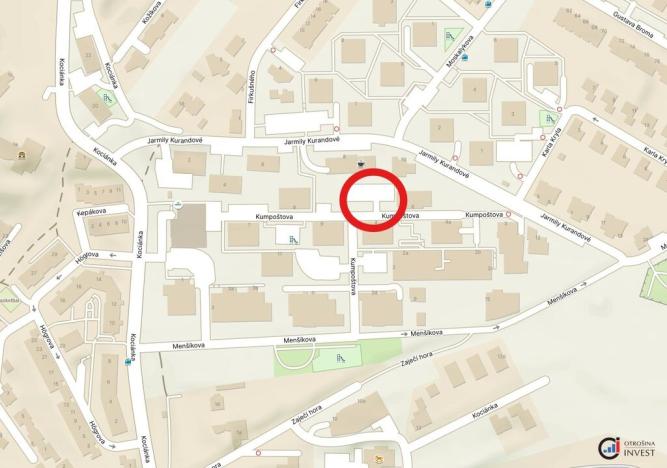 Pronájem garáže, Brno, Kumpoštova, 12 m2