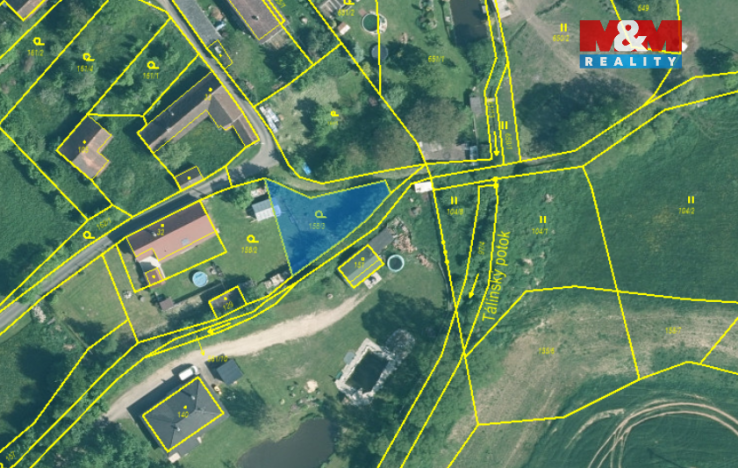 Prodej zahrady, Tálín - Kukle, 266 m2