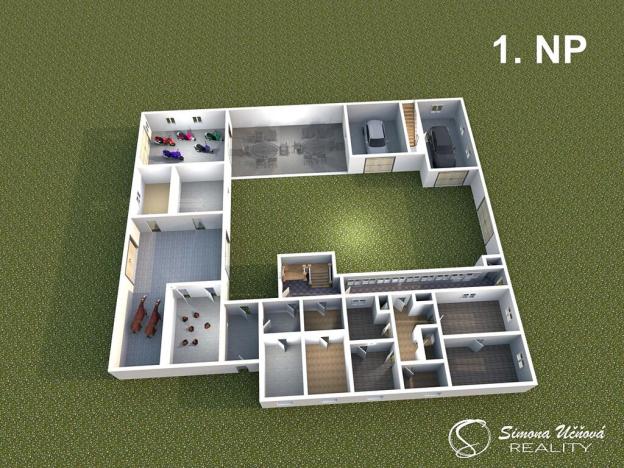 Prodej vícegeneračního domu, Makov, 286 m2