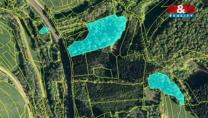 Prodej lesa, Lužná, 10226 m2