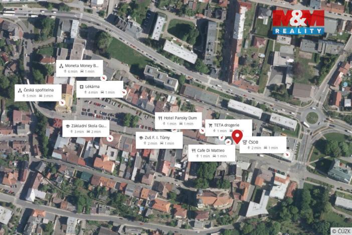 Pronájem obchodního prostoru, Kostelec nad Orlicí, Tyršova, 67 m2