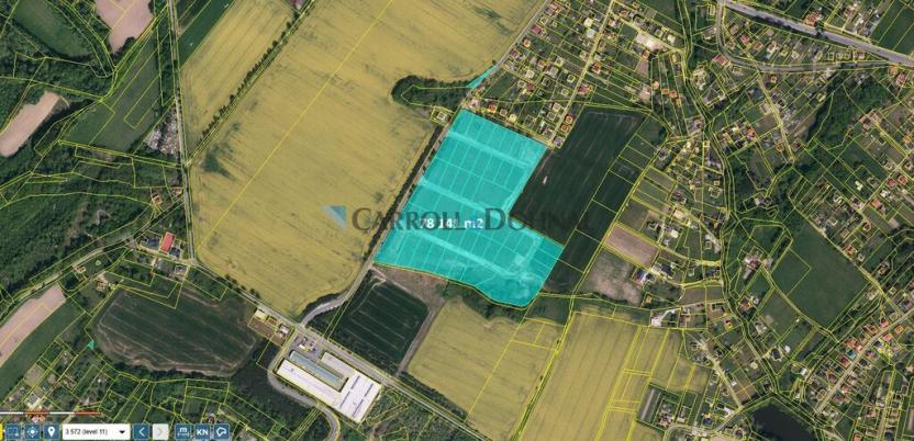 Prodej pozemku pro bydlení, Ostrava - Bartovice, Dvorová, 66863 m2