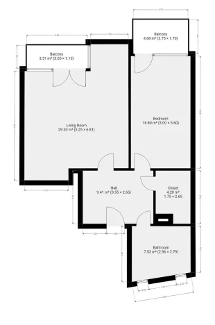 Pronájem bytu 2+kk, Praha - Pitkovice, K dálnici, 70 m2