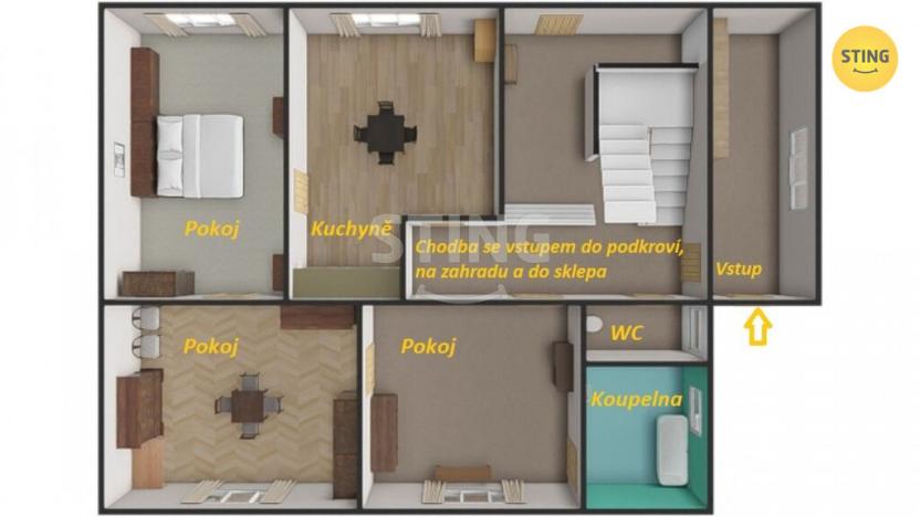 Prodej rodinného domu, Třebíč, Bartuškova, 230 m2