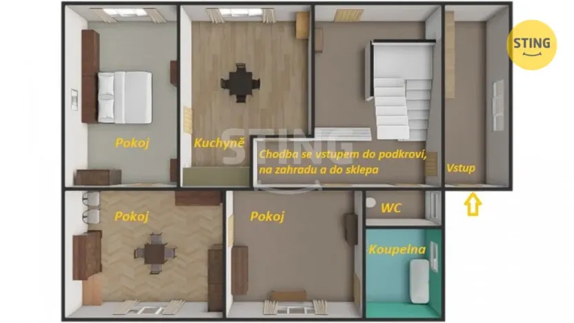 Prodej rodinného domu, Třebíč, Bartuškova, 280 m2
