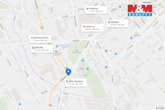 Pronájem bytu 1+kk, Dobruška, Opočenská, 40 m2