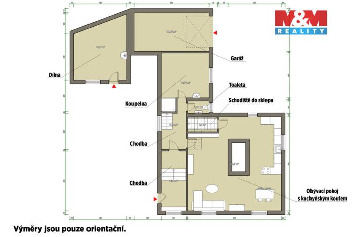 Prodej rodinného domu, Plzeň - Koterov, Mezi Ploty, 268 m2