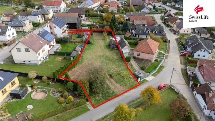 Prodej pozemku pro bydlení, Kozlov, 1381 m2
