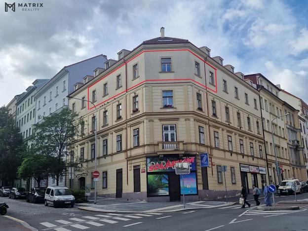 Pronájem bytu 3+kk, Praha - Vinohrady, Bořivojova, 105 m2