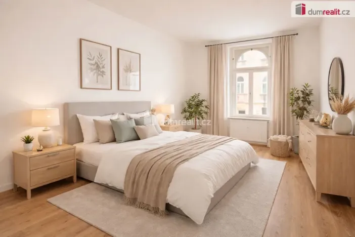 Pronájem bytu 2+kk, Praha - Nusle, Oldřichova, 60 m2