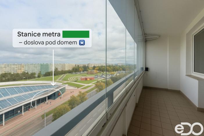 Pronájem bytu 3+kk, Praha, Vysočanská, 79 m2