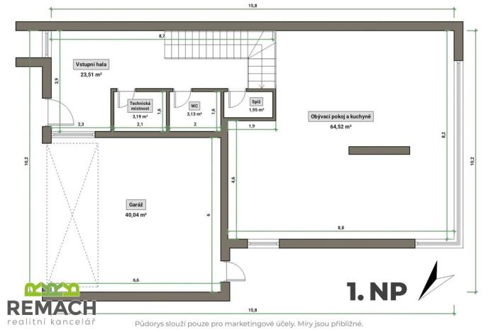 Prodej rodinného domu, Uherské Hradiště, Na Hraničkách, 235 m2