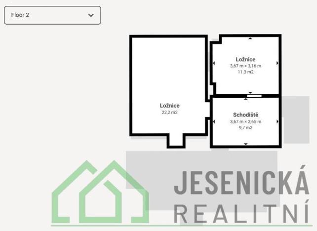 Prodej rodinného domu, Černá Voda, 113 m2